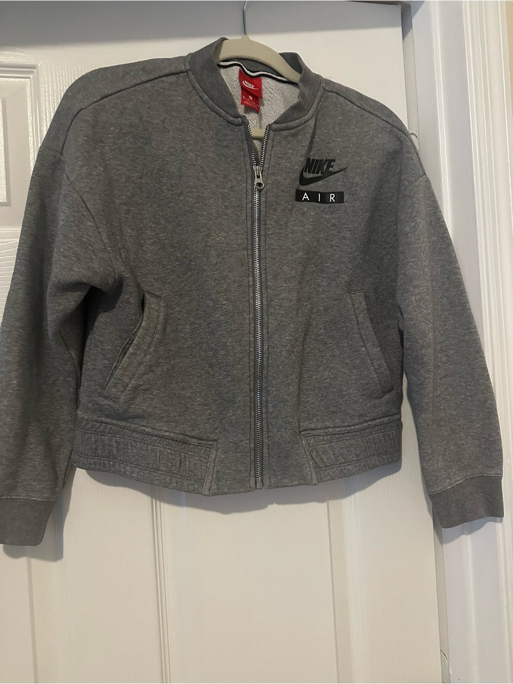 Nike gray zip up - Picture 2 of 4